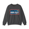 Park City, Utah Sweatshirt - Mountain Graphic Crewneck