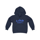 Retro Burlington, Vermont Youth Hoodie - Mountain Burlington, Vermont Kids Sweatshirt, Cute Burlington, Vermont Children's Pullover-1