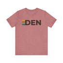 Denver, Colorado tee - DEN t shirt retro stripes-3