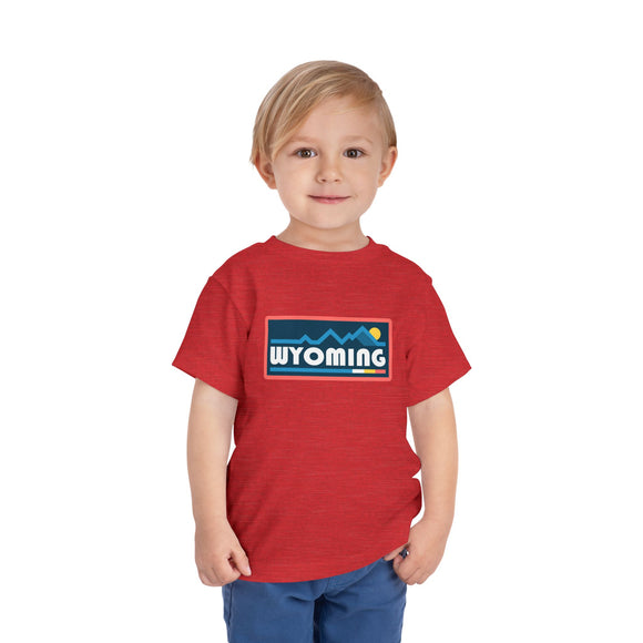 Wyoming Toddler Graphic Tee - Kids Wyoming T-Shirt