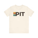 Pittsburgh, Pennsylvania tee - PIT t shirt retro stripes-1
