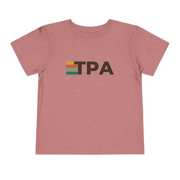 Buy heather-mauve Tampa, Florida Toddler Tee - TPA Kids T Shirt