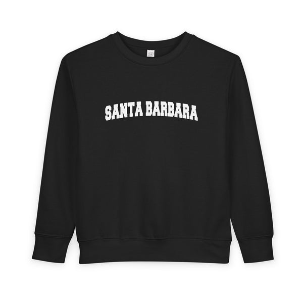 Santa Barbara, California Sweatshirt - Santa Barbara Toddler Crewneck Sweatshirt