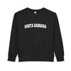 Santa Barbara, California Sweatshirt - Santa Barbara Toddler Crewneck Sweatshirt