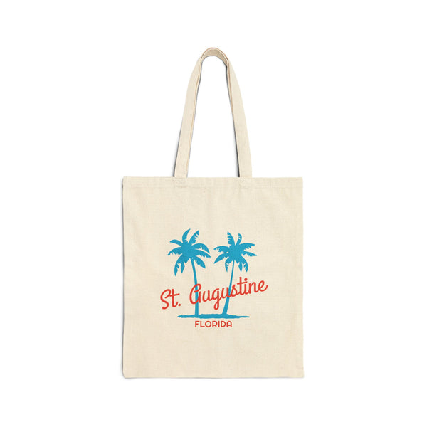 St. Augustine, Florida, Cotton Canvas St. Augustine Tote Bag