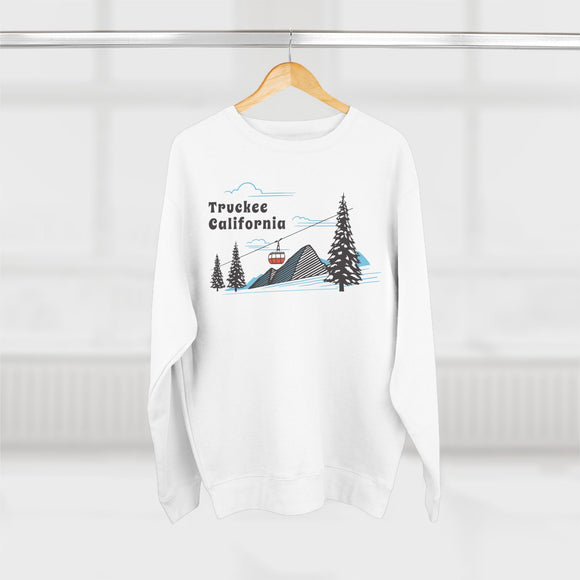 Premium Truckee, California Sweatshirt Unisex Crewneck, Premium Sweatshirt, Crewneck Jumper, Ski Resort Apparel