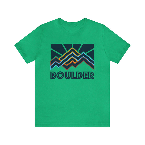 Boulder, Colorado T-Shirt - Retro Unisex Boulder Shirt