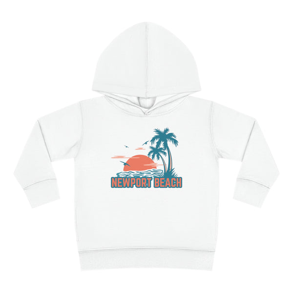 Newport Beach, California Toddler Hoodie - Unisex Newport Beach Toddler Sweatshirt