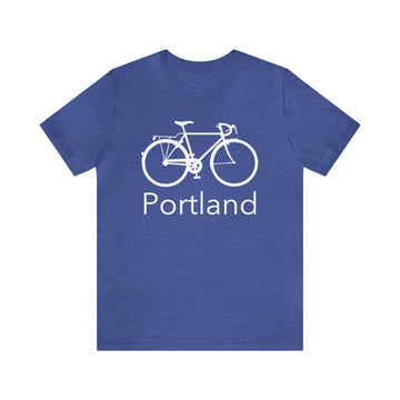 Buy heather-true-royal Portland, Oregon T-Shirt - Unisex Portland Shirt