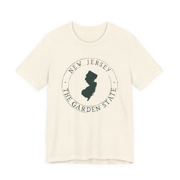 Buy natural New Jersey T-Shirt — State Graphic Tee