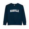 Nashville, Tennessee Sweatshirt - Nashville Toddler Crewneck Sweatshirt