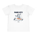 Park City, Utah Yeti Snowboard Toddler Tee-2