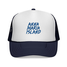 Buy dark-navy Anna Maria Island Trucker Cap | Florida Hat