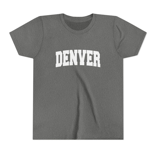 Denver, Colorado Youth Graphic Tee - Kids Denver T Shirt