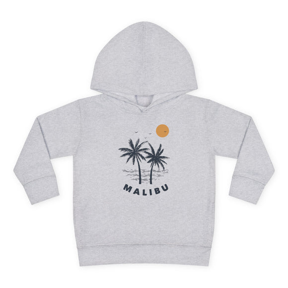 Malibu, California Toddler Hoodie - Unisex Malibu Toddler Sweatshirt