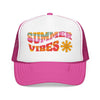 Kids Summer Vibes Trucker Hat Boho - Youth Snapback Cap
