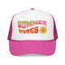 Kids Summer Vibes Trucker Hat Boho - Youth Snapback Cap