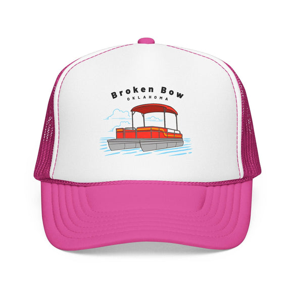 Kids Broken Bow, Oklahoma Trucker Hat - Youth Snapback Cap