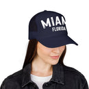 Kids Miami, Florida Trucker Hat - Youth Snapback Cap