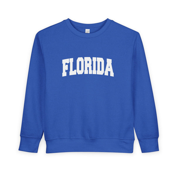 Florida Toddler Sweatshirt - Florida Toddler Crewneck Sweatshirt