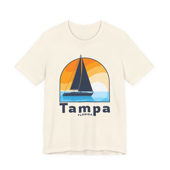 Tampa, Florida T Shirt - Sailboat Tee