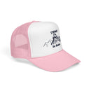 Stowe, Vermont Ski Babe Trucker Hat — Foam Mesh Cap-8