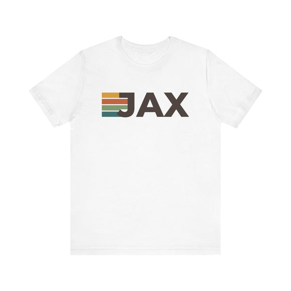 Jacksonville, Florida tee - JAX t shirt retro stripes