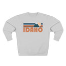 Premium Idaho Retro Mountain Graphic Sweatshirt-2