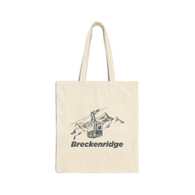 Breckenridge, Colorado Cotton Canvas Tote Bag - 15