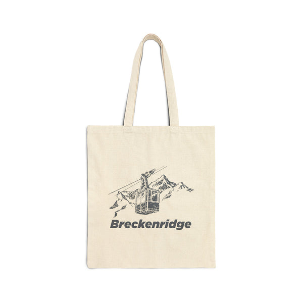 Breckenridge, Colorado Cotton Canvas Tote Bag - 15
