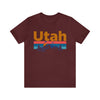 Utah T-Shirt - Mountain Sunset Unisex Utah Shirt