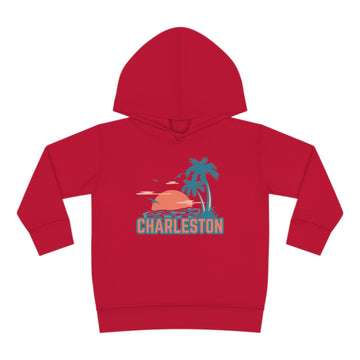 Buy vintage-red Charleston, South Carolina Toddler Hoodie - Unisex Charleston Toddler Sweatshirt
