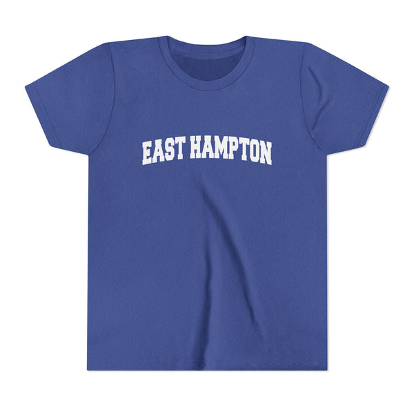 East Hampton, New York Youth Graphic Tee - Kids East Hampton T Shirt