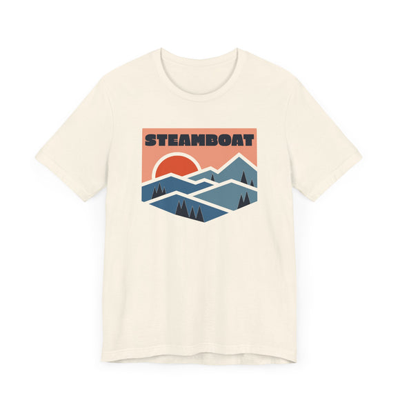 Steamboat, Colorado T Shirt - Retro Graphic Tee