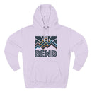 Bend, Oregon Hoodie - Retro Mountain Unisex Sweatshirt-5