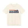 Indiana T Shirt - Retro Jetski PWC Graphic Indiana Tee