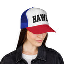 Hawaii Retro Collegiate Style Trucker Hat-10