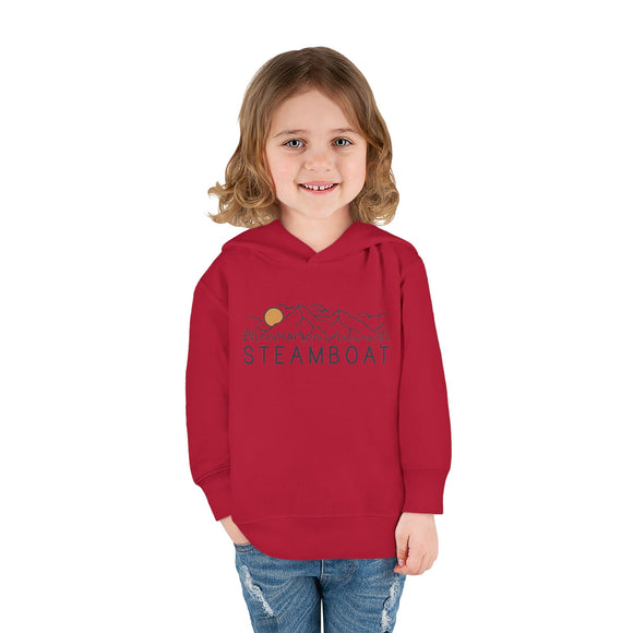 Steamboat, Colorado Toddler Hoodie - Unisex Steamboat Toddler Sweatshirt