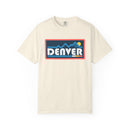 Denver, Colorado Graphic Tee, Comfort Colors Retro Mountain Unisex Denver T shirt-2