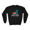Palo Alto, California Youth Sweatshirt - Unisex Kid's Palo Alto Sweatshirt