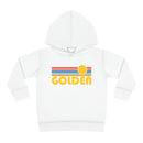 Golden, Colorado Toddler Hoodie - Retro Sunrise Unisex Golden Toddler Sweatshirt-5