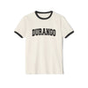 Durango, Colorado Cotton Ringer Graphic Tee - Unisex Durango T Shirt, Vintage Style Tee, Men's/Women's Tee