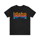 Idaho T-Shirt - Mountain Sunset Unisex Idaho Shirt-88