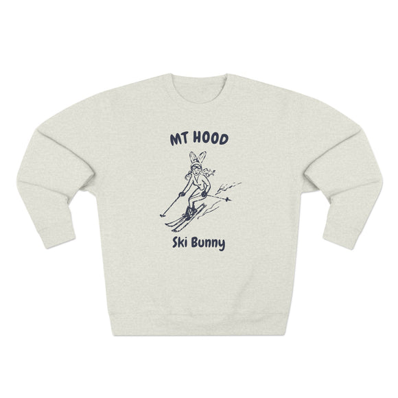 Premium Mt Hood, Oregon Ski Bunny Sweatshirt