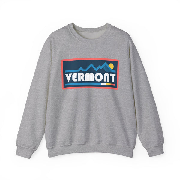 Vermont Sweatshirt - Mountain Graphic Crewneck