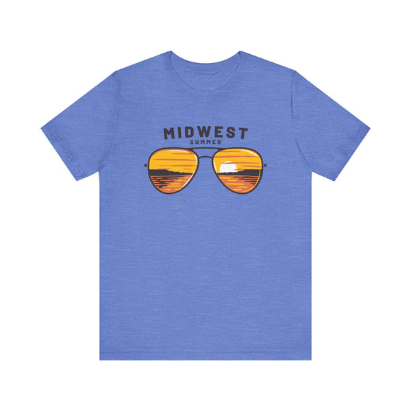 Midwest T Shirt - Sunglasses Lake Graphic Midwest Tee