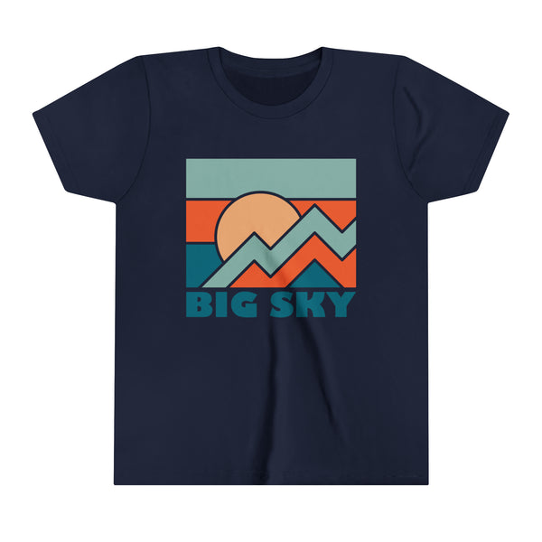 Big Sky, Montana Youth T-Shirt - Kids Big Sky Shirt