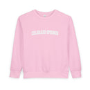 Colorado Springs, Colorado Toddler Sweatshirt - Colorado Springs Toddler Crewneck Sweatshirt-5