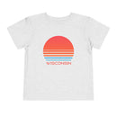 Wisconsin Toddler T-Shirt - Retro 80s Unisex Toddler Wisconsin Shirt-3