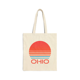 Ohio Cotton Canvas Ohio Tote Bag - Retro 80s